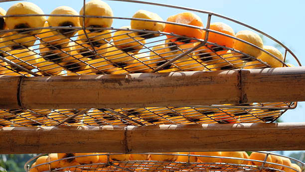 istock Making dried persimmon in Hsinpu, Hsinchu, Taiwan. 616092486