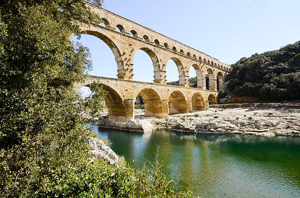 istock Pont du Gard, France 616094658