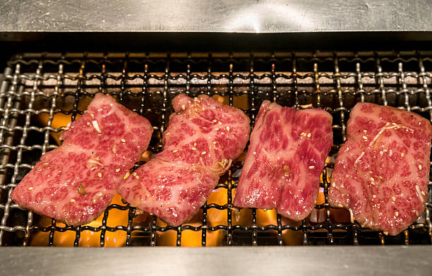 Grilled Wagyu Beef Stock Photo - Download Image Now - Food and