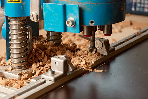 istock Drilling machine for wood 616099060