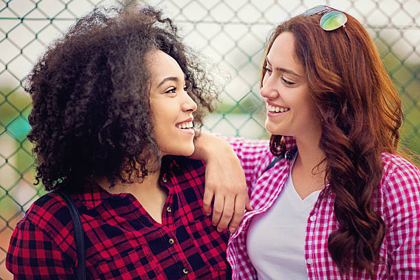istock Portrait of girlfriends 616101822