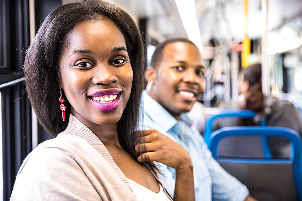 istock Lovely couple having great time together in Chicago 616102484