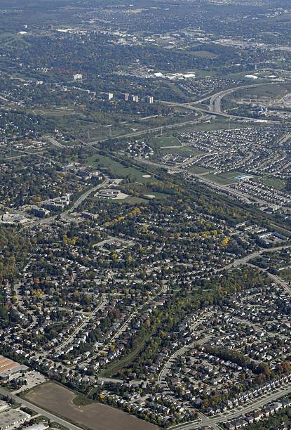istock Guelph Ontario, aerial 616103346