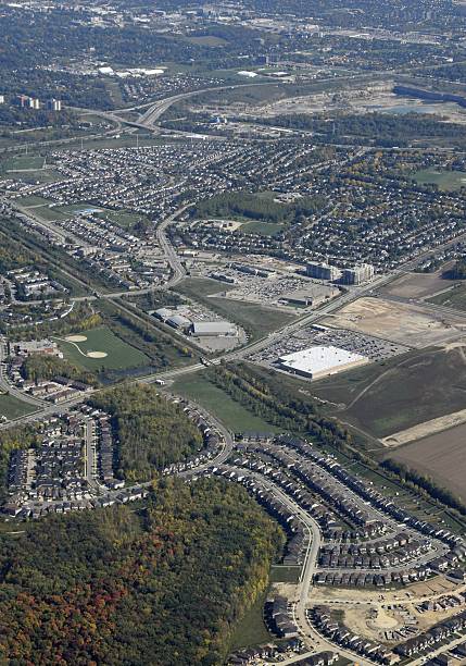 istock Guelph Ontario, aerial 616103770