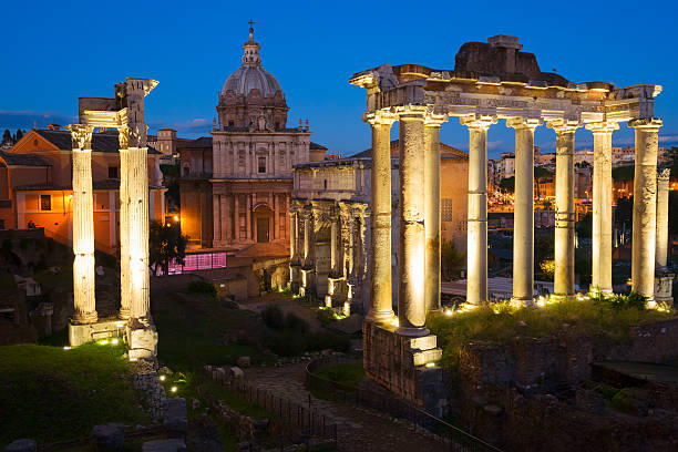 istock Forum - Roman ruins in Rome, Italy 616108442