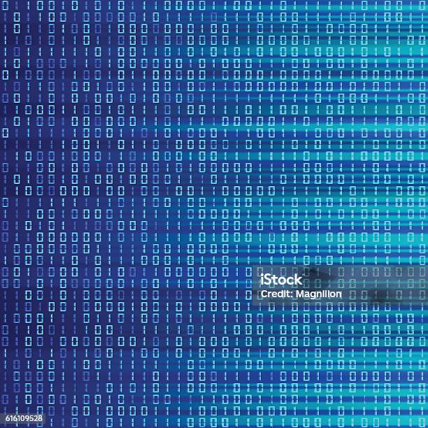 Binary Code Infographic Binary Code Stock Illustration - Download Image Now - Binary Code ...