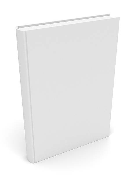 istock Blank white book rendered on white background 616110172