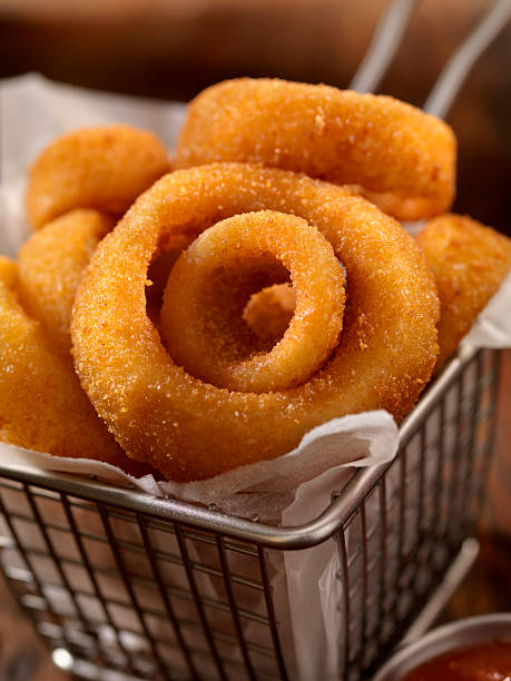 istock Basket of Onion Rings 616113952