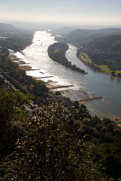 istock View across Rhine river and island Nonnenwerth at Siebengebirge uplands 616115744