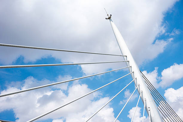 istock Sky and detail from bridge 616117894