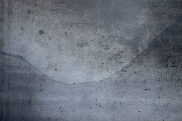 istock Perfect vintage iron surface with soft round lines 616119196