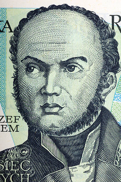 istock Jozef Bem, portrait from old ten zloty 616132110