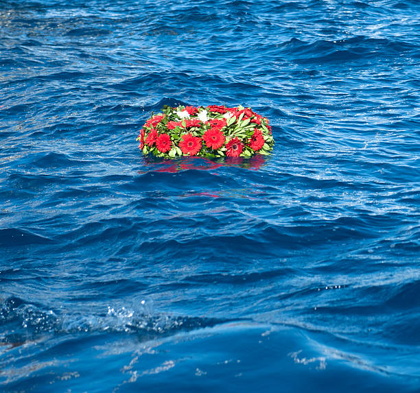 istock memorial wreaths for sailors 616134692