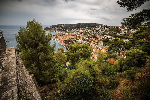 istock Nice, France: panoramic top view of Port 616135080