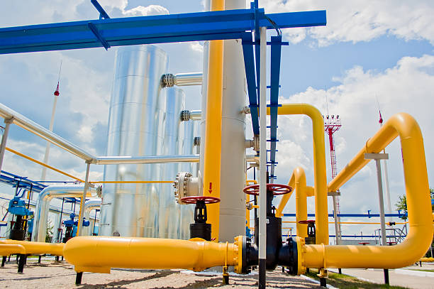 istock Gas compressor station in Ukraine 616218850