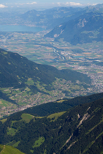 istock Aerial view of the Romandie 616221480