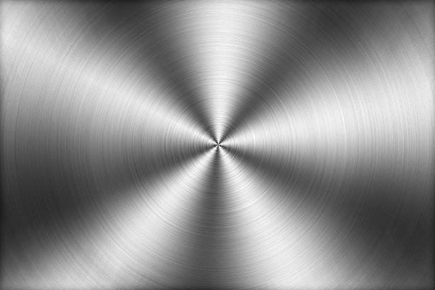 istock Circular brushed metal texture background,illustration 616221752
