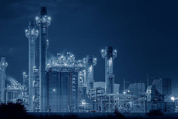 istock Power plant for Petroleum industry 616230800