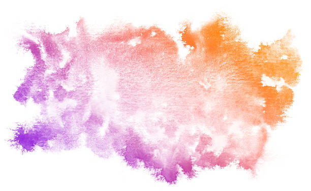 istock Abstract purple watercolor background. 616233880