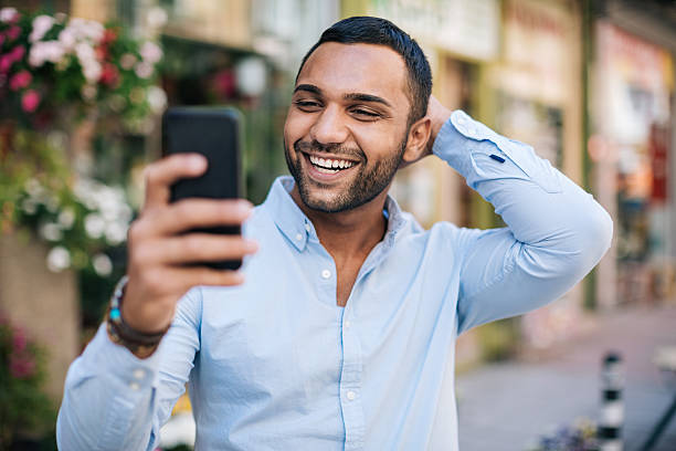 istock Selfie on the street 616235180