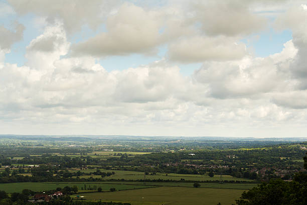 istock Cloudy view over the Chilterns in Buckinghamshire 616236020