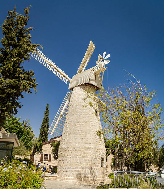 istock Montefiore Windmill in Jerusalem, Israel 616236468