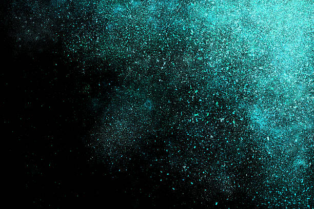 istock Colourful abstract powder explosion on a black background 616238518