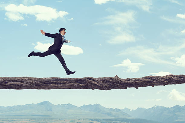 istock Overcome fear of failure . Mixed media 616238756