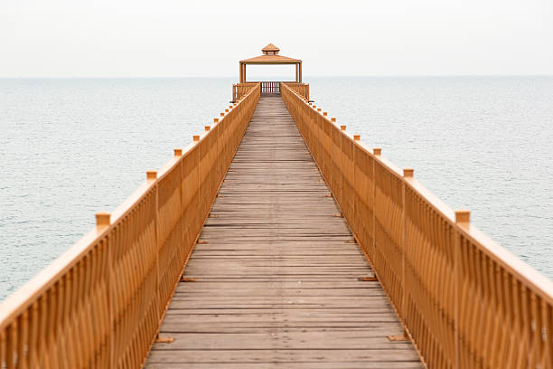 istock Wooden Pier, Kuwait 616242122