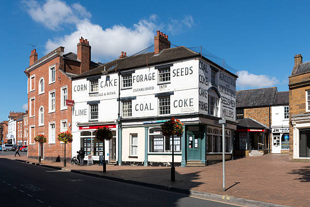 banbury - market european culture caucasian stock market imagens e fotografias de stock