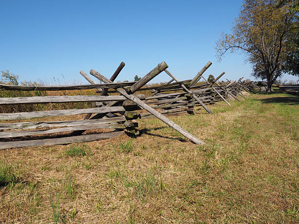 istock wood fence in Gettysburg 616250168