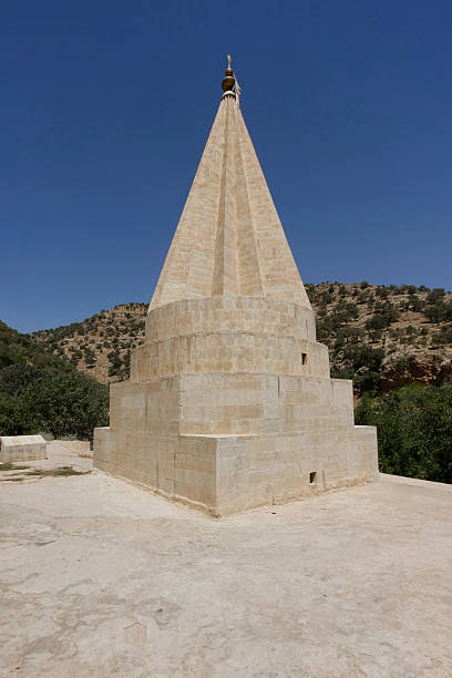 istock Yazidi temple dome in North Iraq 616250444