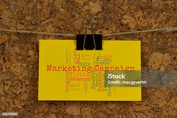 Marketing Campaign Word Cloud Stock Photo - Download Image Now - Blogging, Customer Engagement, Data