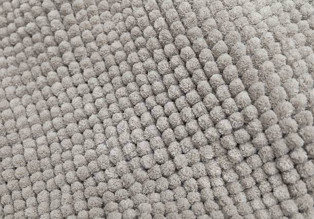 istock Detail of Gray Fluffy Fabric Texture Background 616254200