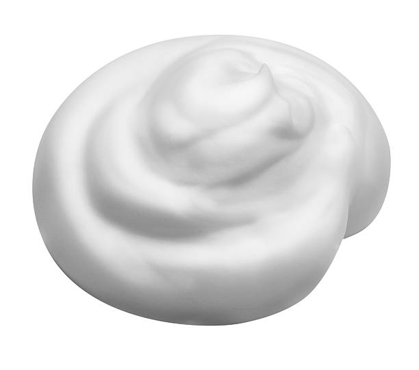 istock white foam isolated on white background with clipping path 616255388