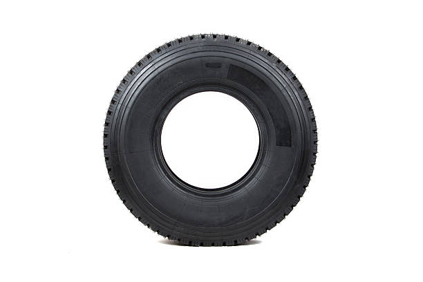 istock Car tire isolated on white background. 616255858
