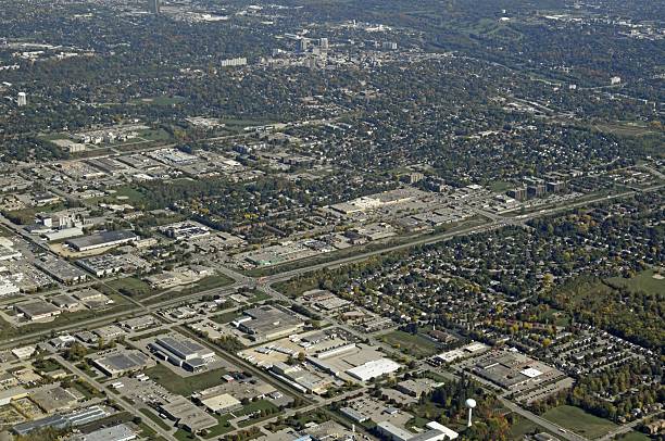 istock Guelph Ontario, aerial 616256688
