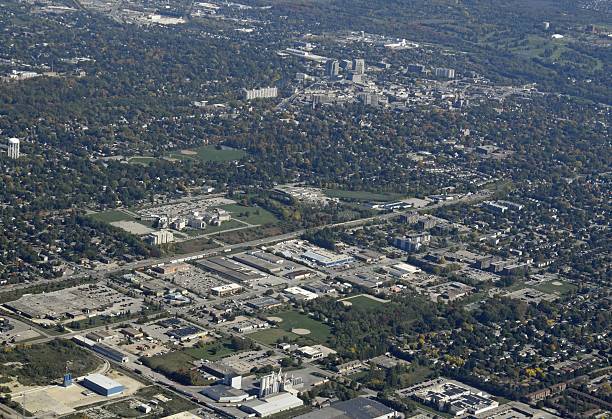 istock Guelph Ontario, aerial 616257198