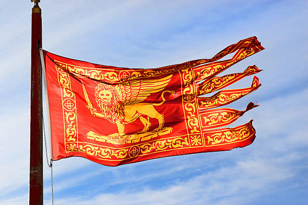 istock flag of Venice city 616262150