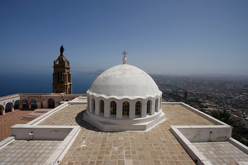 Chapel on the hill above Oran, Algeria