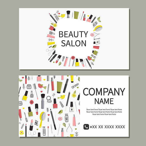 Tarjetas De Visita De Maquillaje Vectores Libres de Derechos - iStock Tarjetas De Visita De Maquillaje Vectores Libres de Derechos - iStock