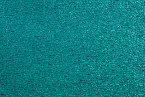 natürliche ledertextur (muster) - leather green hide textured effect stock-fotos und bilder