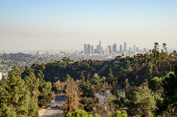 istock Los Angeles Downtown Skyline in Distance #5 616880744