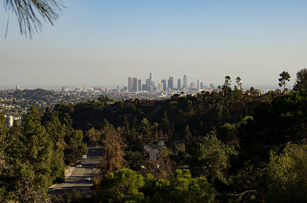 istock Los Angeles Downtown Skyline in Distance #3 616880764