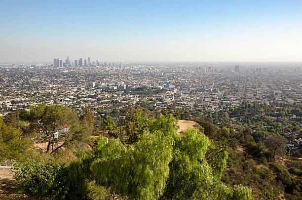 istock Los Angeles Downtown Skyline in Distance #3 616880810
