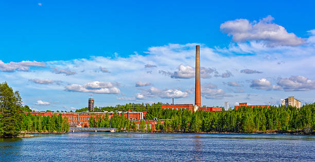 istock Papermill in Kuusankoski, Finland 616884282