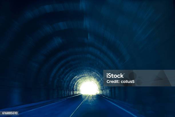 Light At The End Of The Tunnel Stock Photo - Download Image Now - Tunnel, Light - Natural Phenomenon, The End