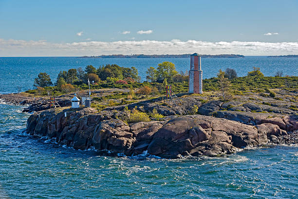 istock Navigation marks in the Aland archipelago 616890350