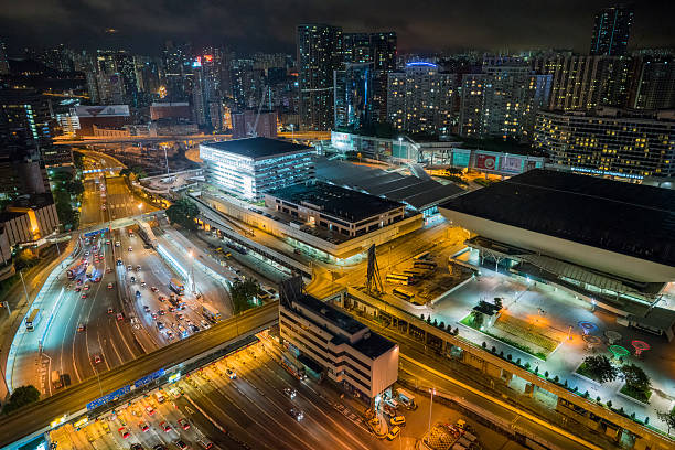 istock Cross Harbour Tunnel, Hong Kong 616893232