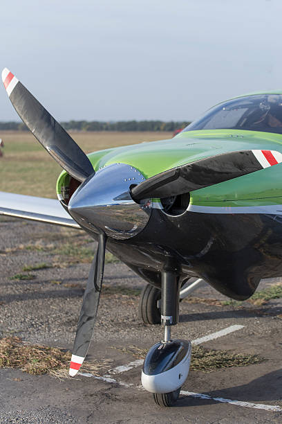 istock The front of the aircraft. 616898646